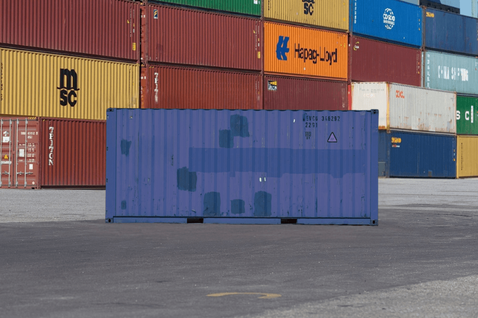 20ft Cargo Worthy Used Shipping Container side