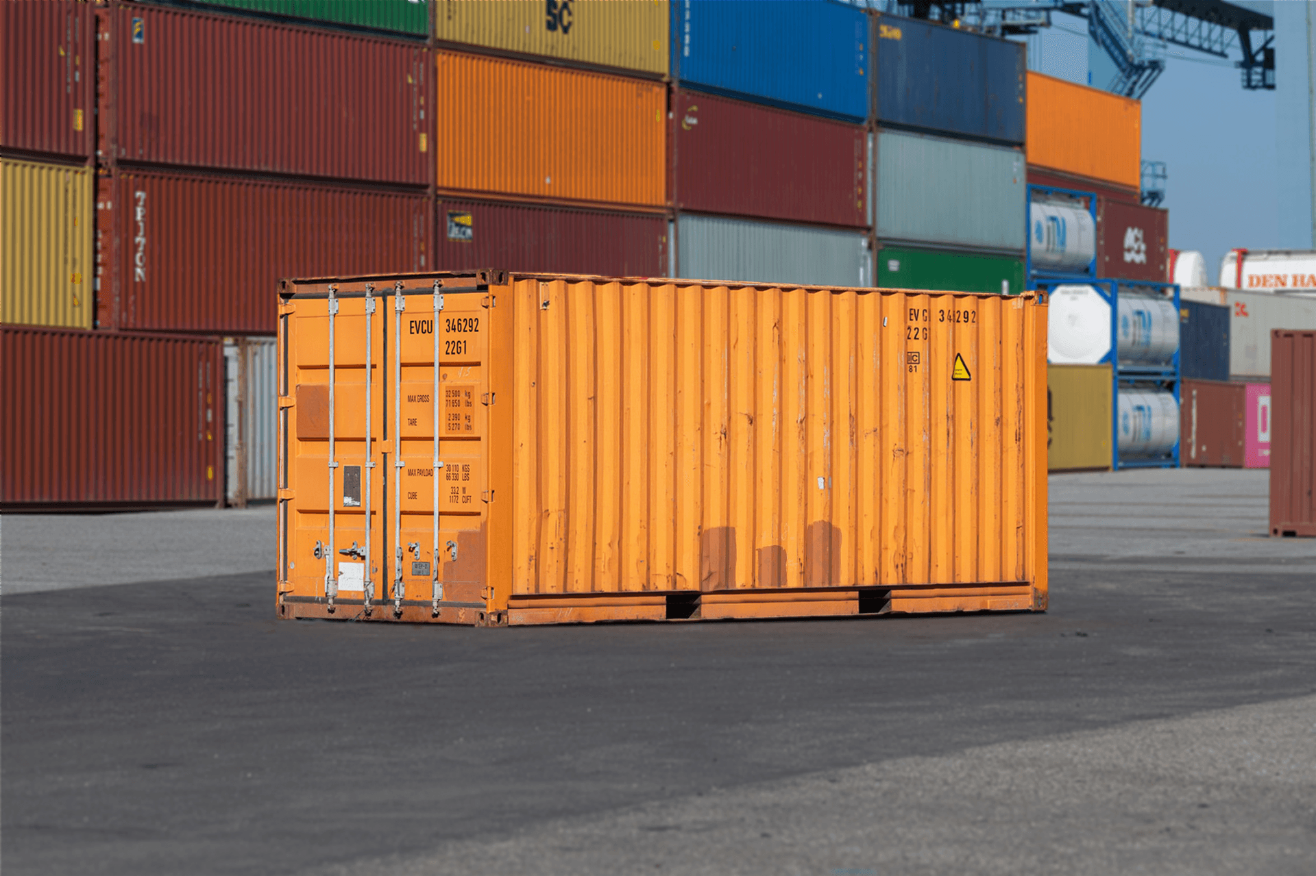 20ft WWT Used Container