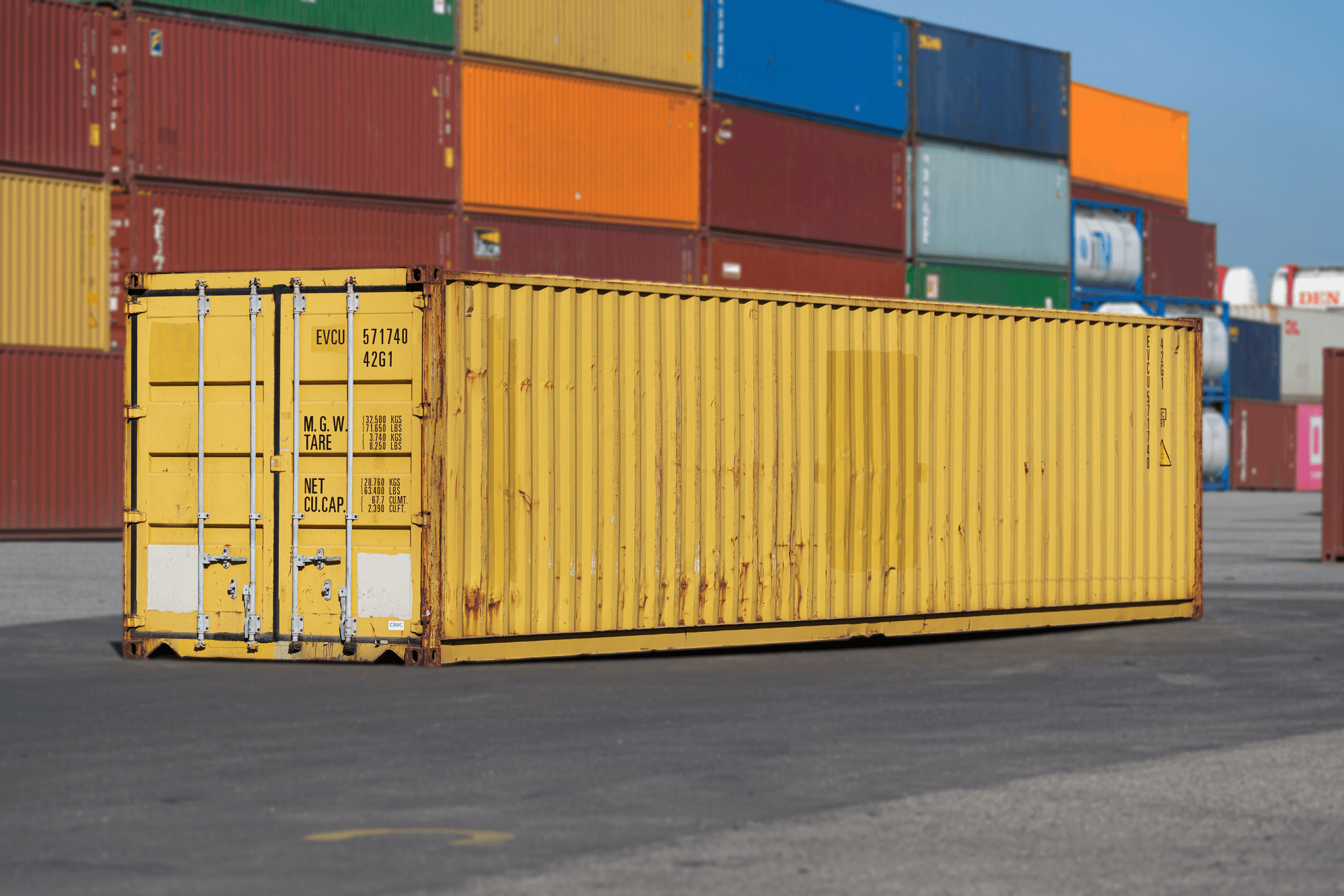 40ft WWT Used Container