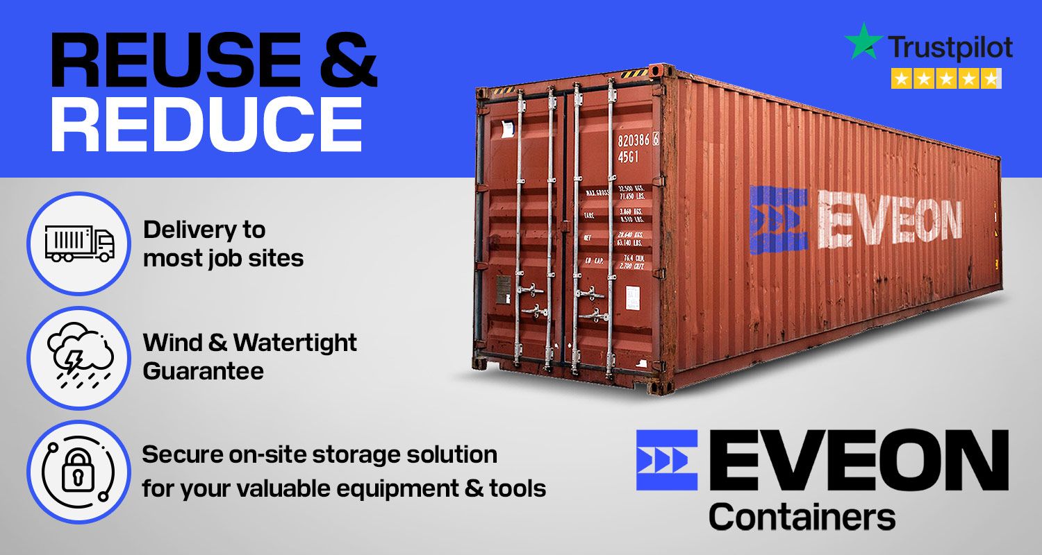 Ways to use a shipping container for infrastructure projects