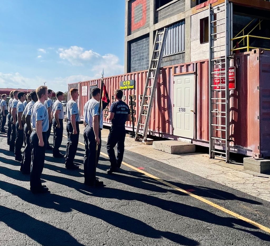 Fire Department utilizes storage containers