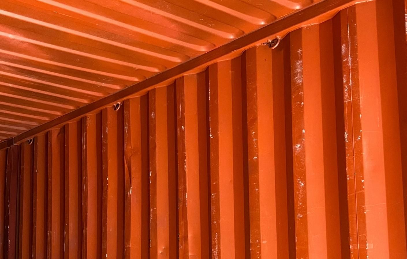 Shipping Container Wall and Roof
