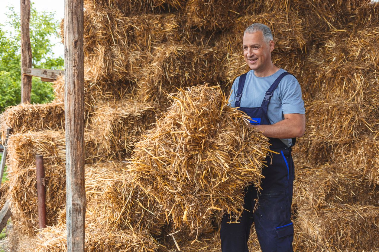 Containers for hay storage