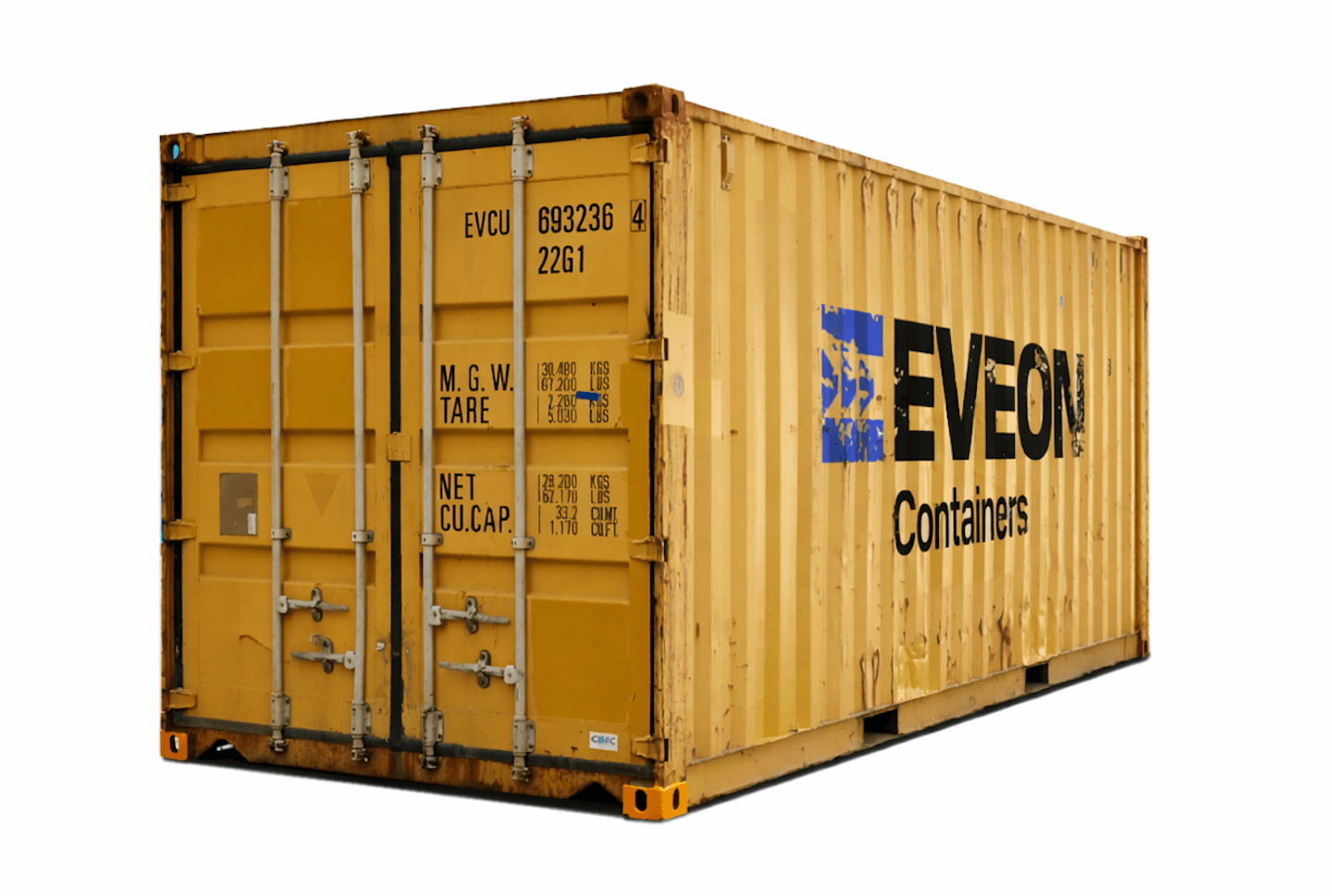 Used shipping container