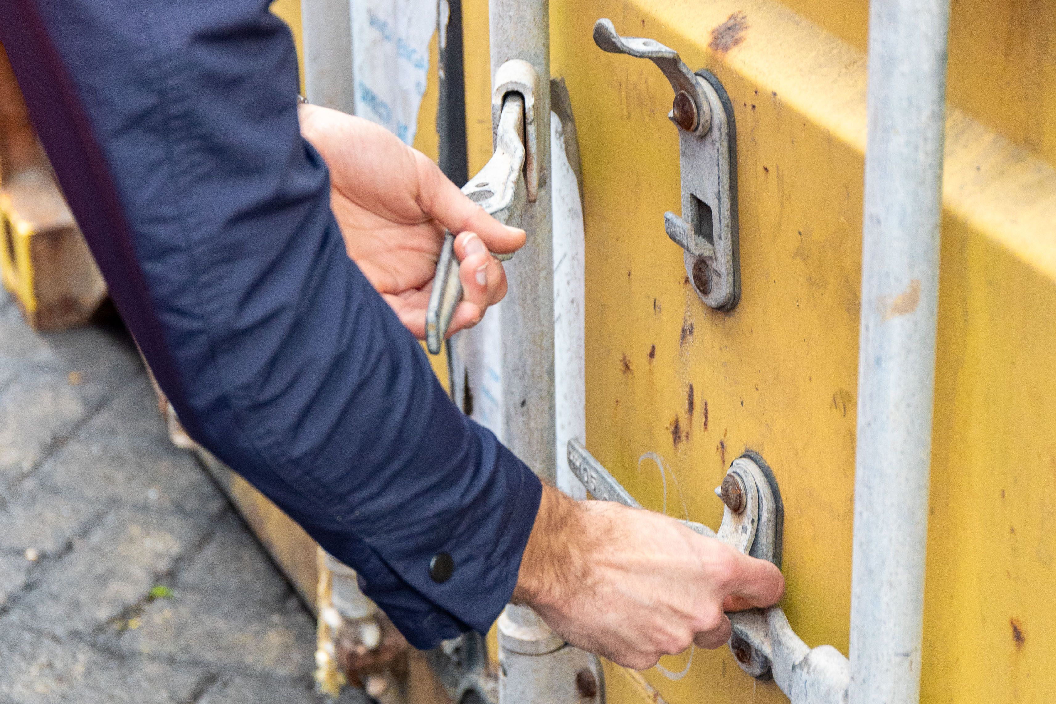 container-door-handles