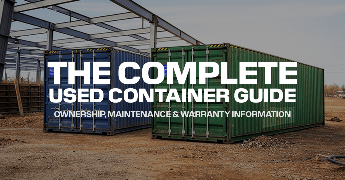 The Complete Used Container Guide