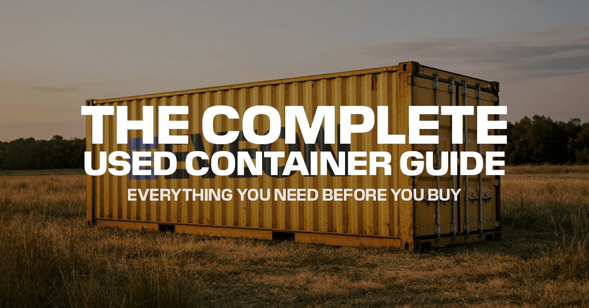 The Complete Used Container Guide